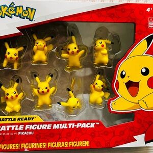 Pikachu Battle Ready Figure Multi-Pack!